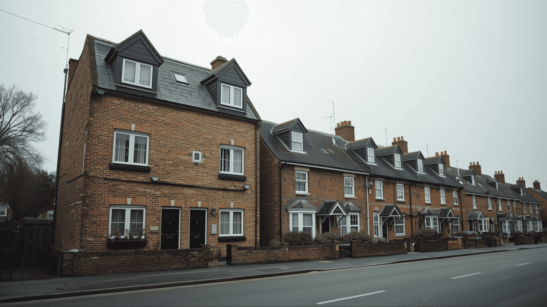 Mixed housing architecture in the UK