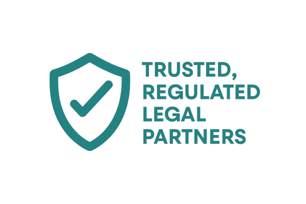 Trusted regulated legal partners infographic